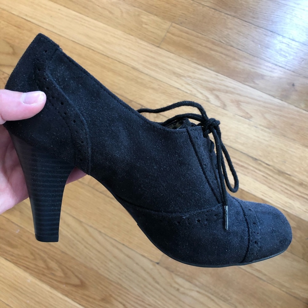 Suede Booties